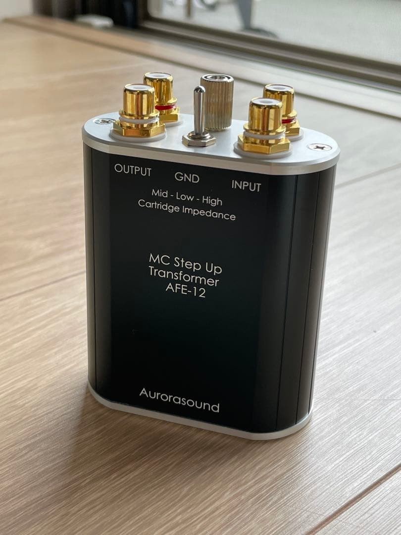 Aurorasound AFE-12 MC Step-Up Transformer | High-End Phono Audio Japan
