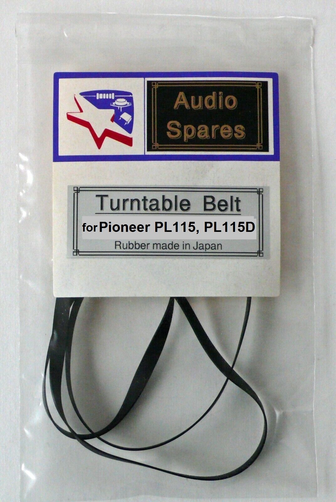 Turntable Belt for Pioneer PL115 , PL115D Turntable