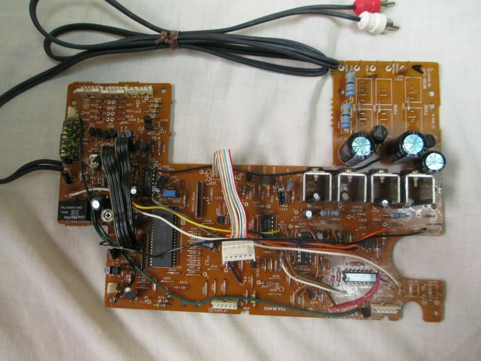 ONKYO TURNTABLE PRINTED CIRCUIT BOARD PCB NEW OLD STOCK NEVER UNITED OR MOUNTED