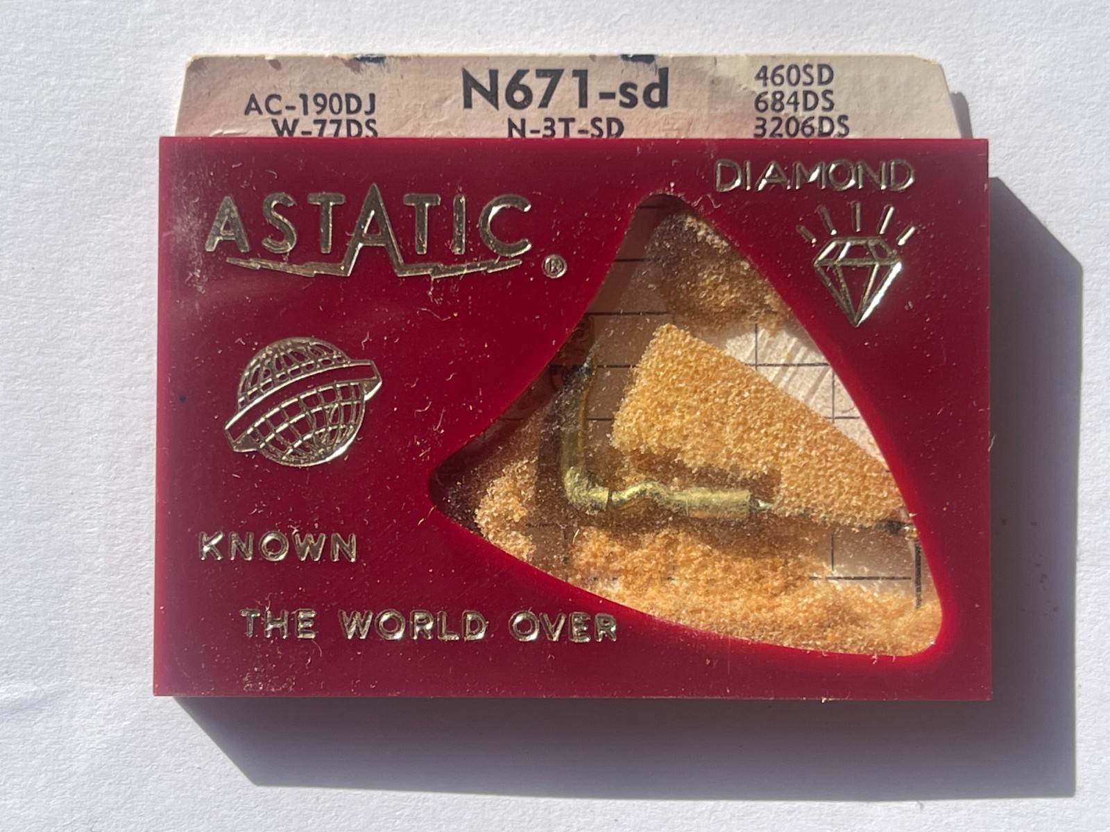 Astatic N671-sd Diamond Needle, Sonotone – Astatic
