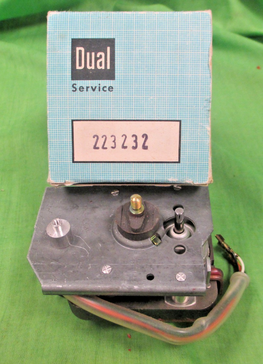 DUAL TURNTABLE MOTOR 2 pole type Pt # 223-232 USED IN 1211 – MAYBE OTHERS