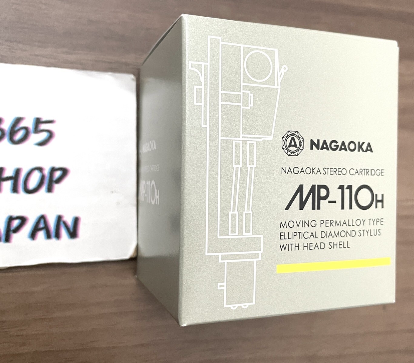 NAGAOKA MP-110H NEW MP type stereo cartridge with head shell for Turntable