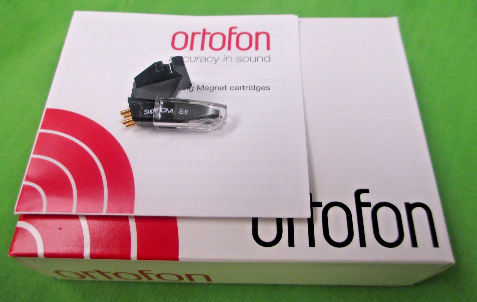 ORTOFON SUPER OM 5E CARTRIDGE & STYLUS FOR DUAL TECHNICS PIONEER JVC KENWOOD