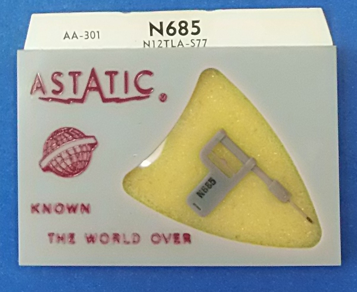N685 PHONOGRAPH NEEDLE STYLUS for Sonotone 12T N12T-LAS 12T-LA-S 805-SS77
