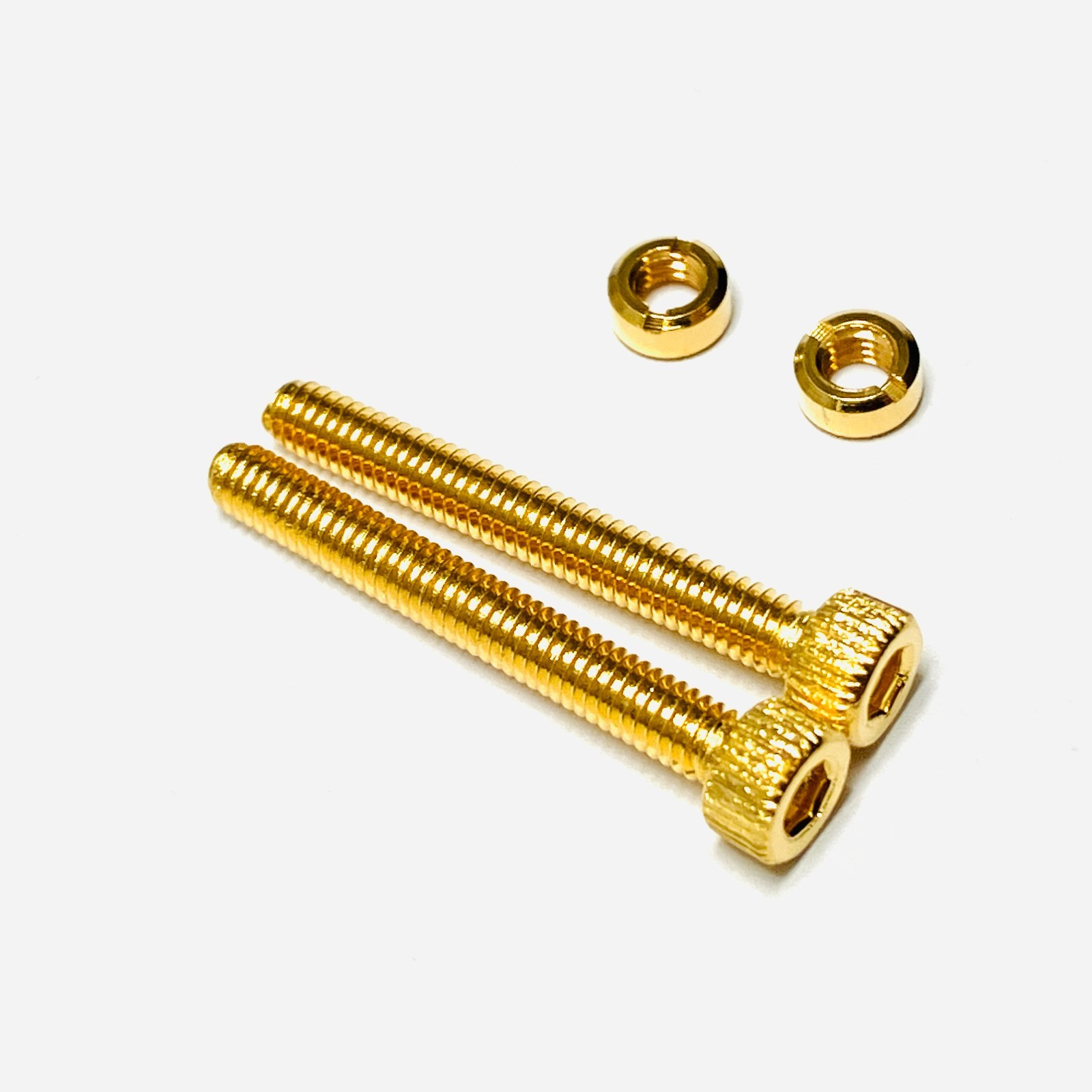 20mm cartridge headshell screws nuts set gold plated for turntable