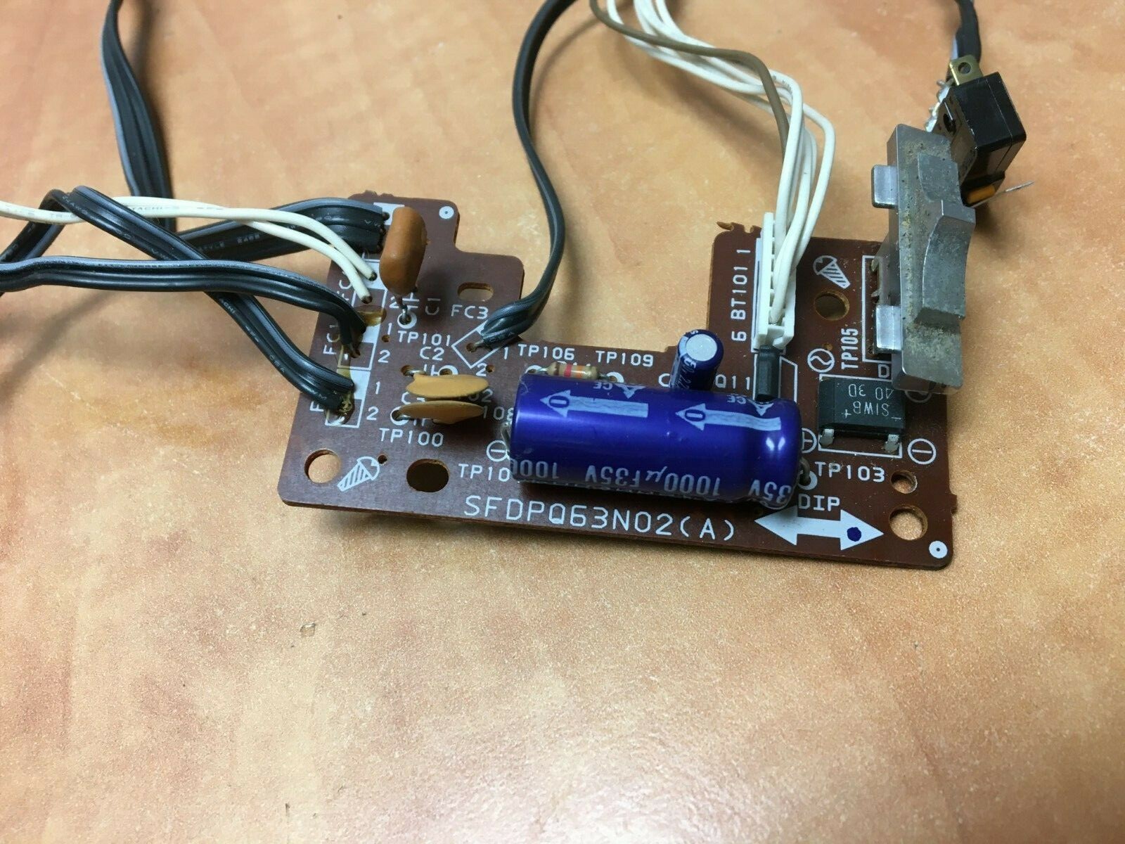 Technics Turntable Transformer Power Supply Rectifier Board 12V SL-Q350 & Others