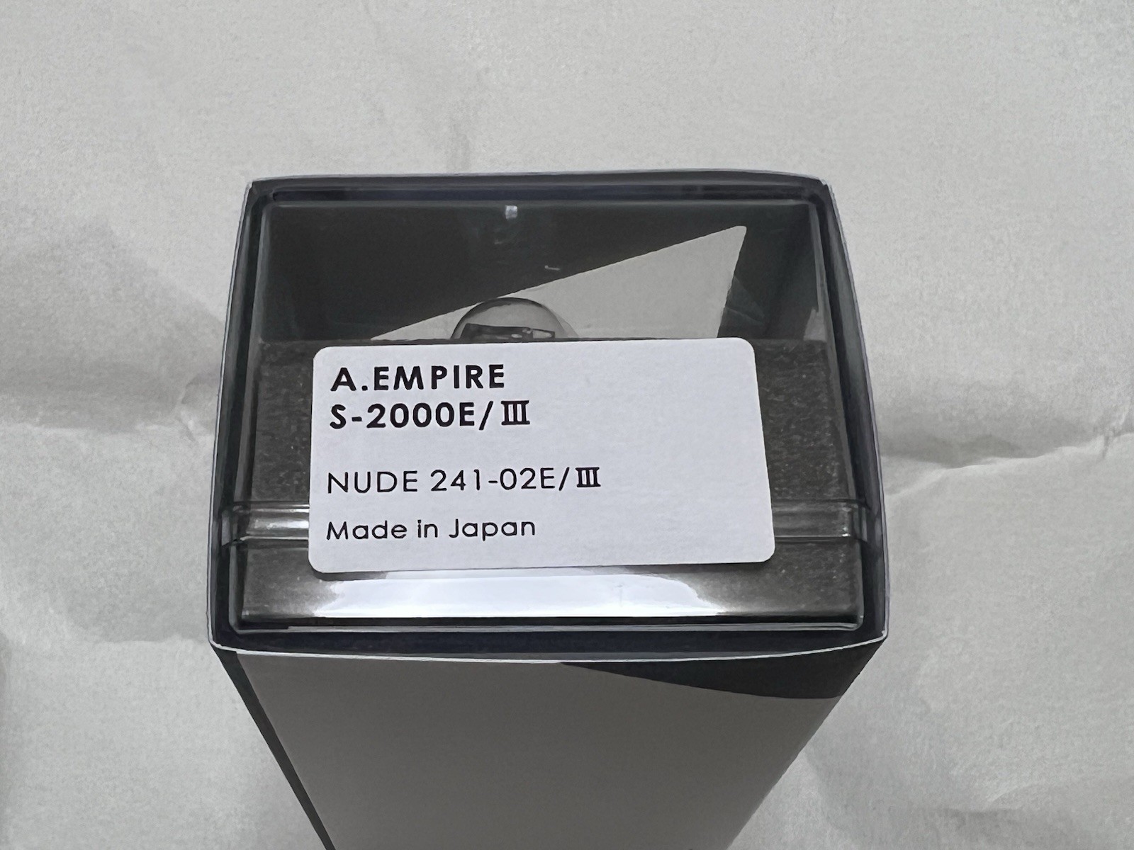 JICO record needle AUDIO EMPIRE S-2000E/III NUDE solid oval needle stylus japan