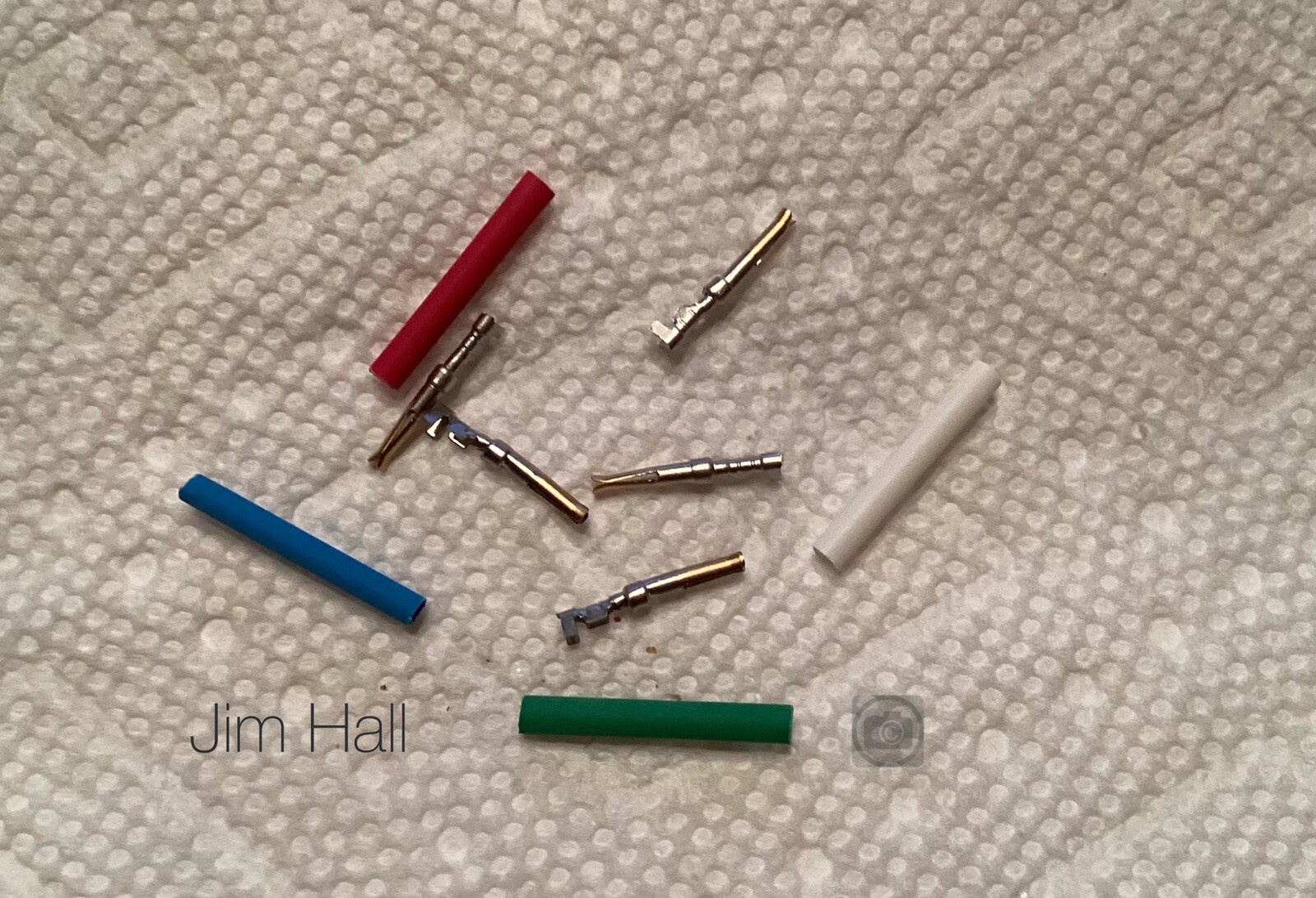 5 Cartridge Clips Connectors 4 Sleeves For TONEARM Wire Turntable Record Player