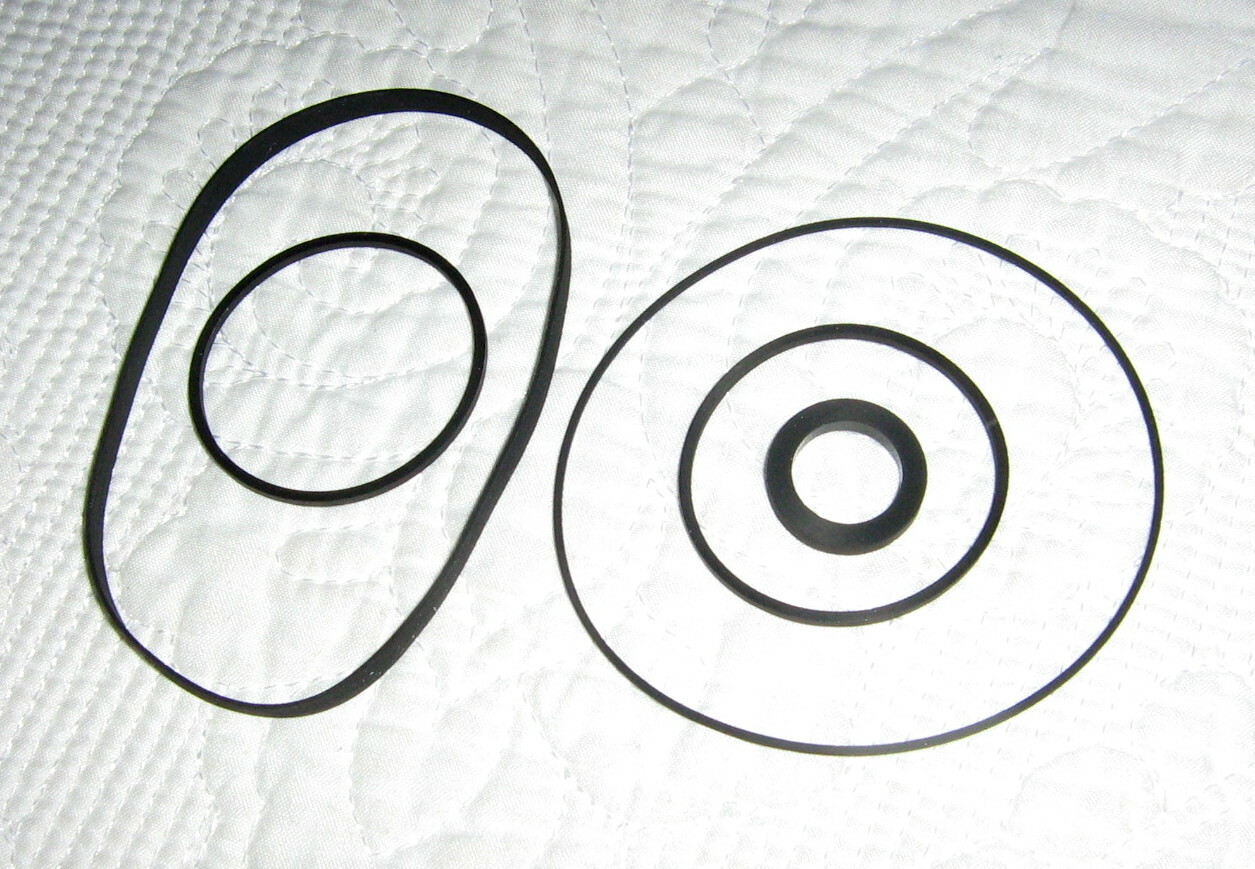 NAKAMICHI 1000ZXL SERIES COMPLETE BELT SET INCLUDING THE IDLER TIRE