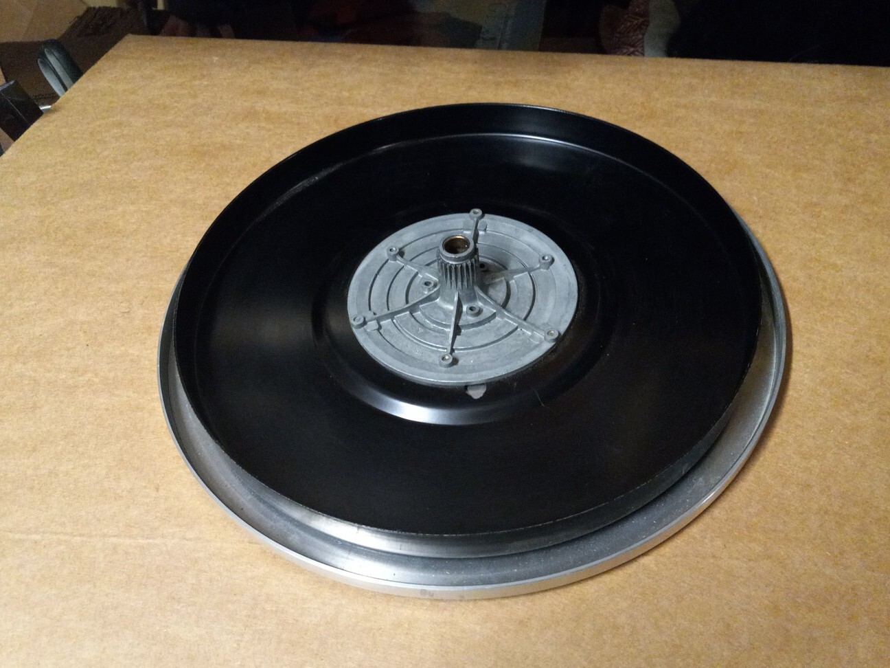 Synchro Lab Series Turntable PLATTER Vintage Replacement Parts Record Player vg