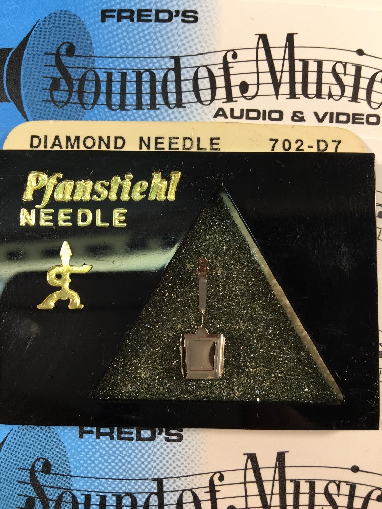 NEW Pfanstiehl 702-D7 Diamond Needle Stylus 702d7 sa075 pe90 ronette 735d 3005d