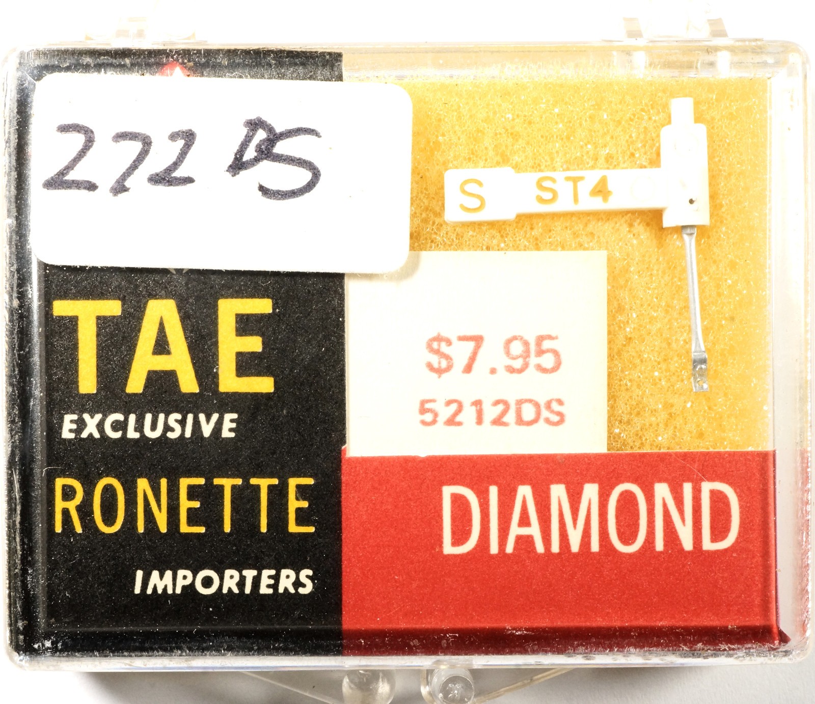 NOS TAE 5212DS Diamond Needle Stylus For BSR ST-4 C1 SX1H SX1M X1M X1H X1HE