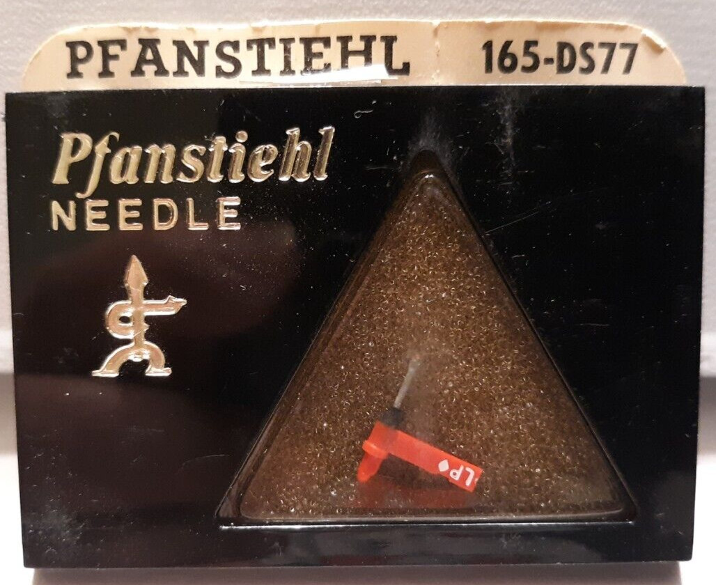 Pfanstiehl diamond needle 165-DS77 replaces Astatic N64SD, N88DS, 2124DS