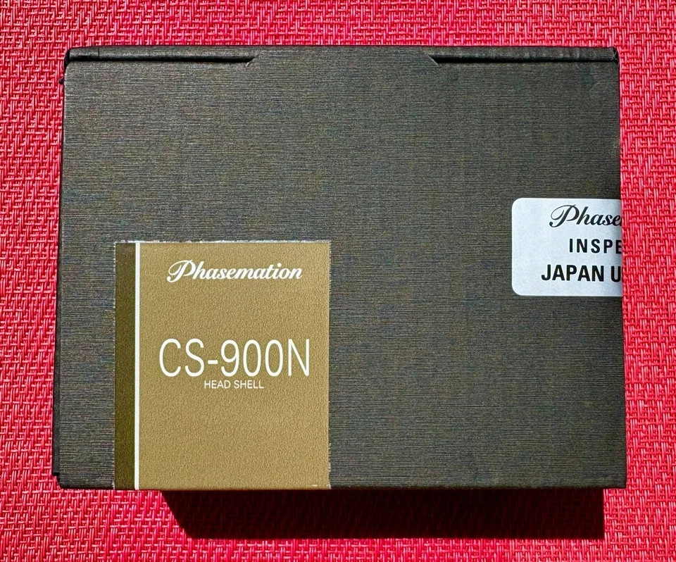 CS-900N Official Phasemation Headshell, Machined Aluminum (Champagne Gold)