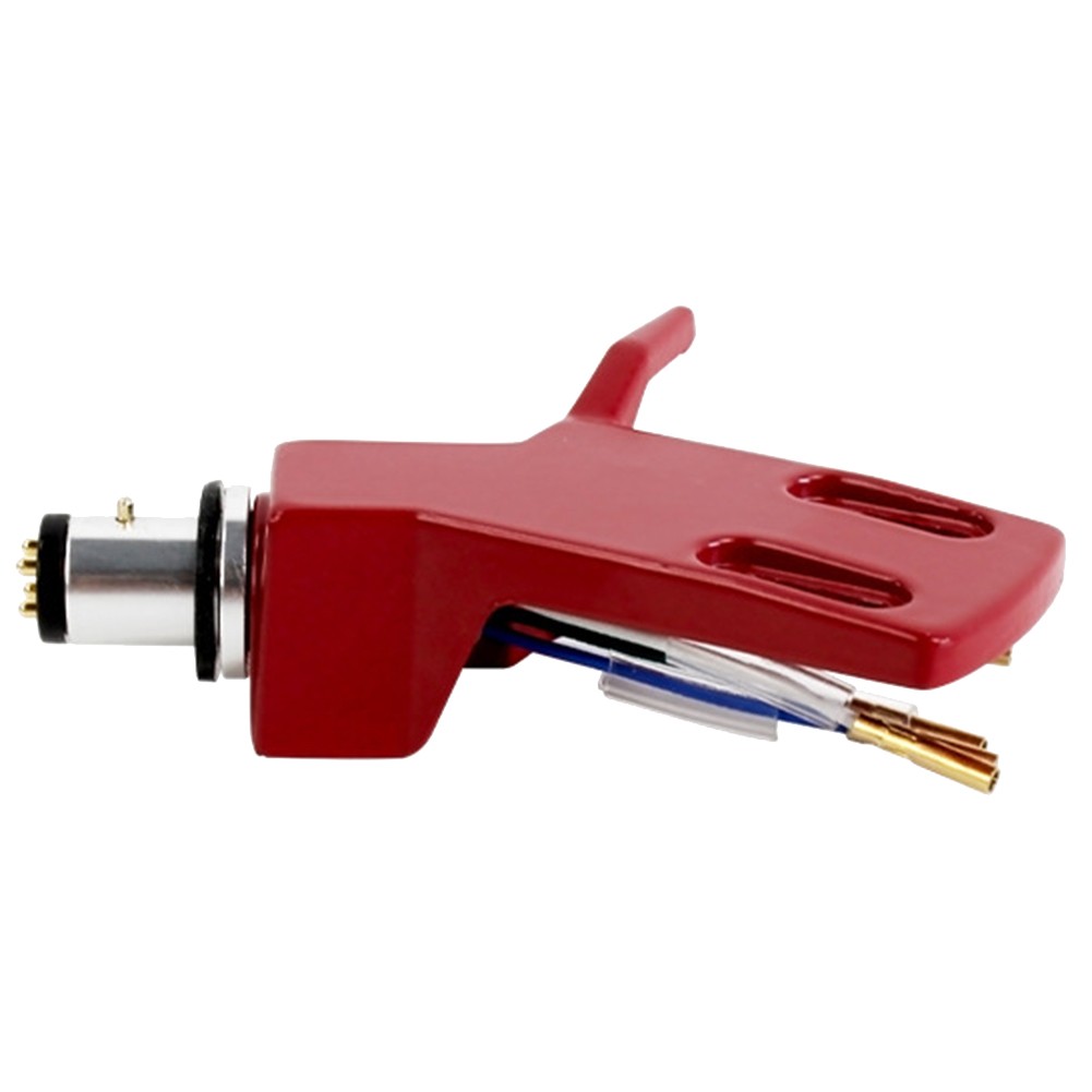 Aluminium Alloy Headshell Record Turntable Needle Cartridges Rack Red B9P24541