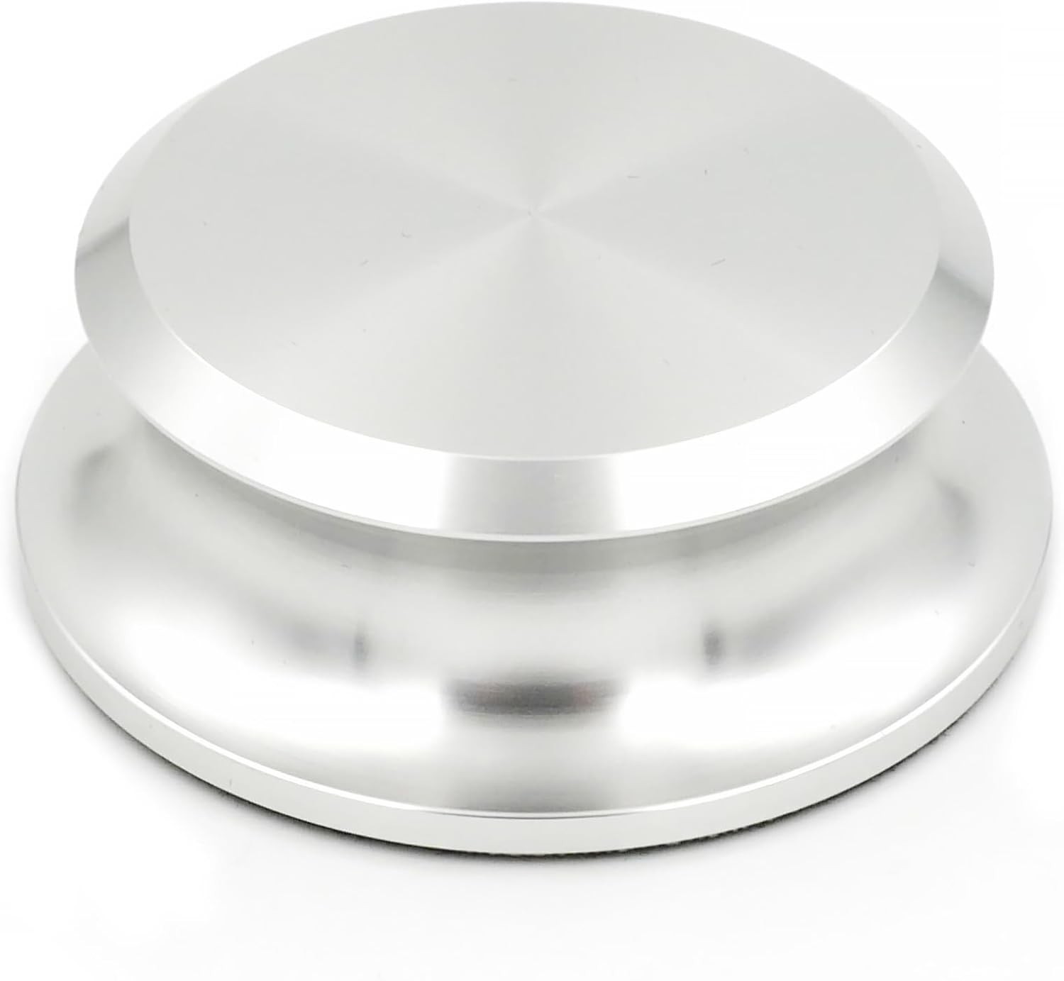 Record Weight Stabilizer for Turntable Premium Vinyl Stabilizer Silvery