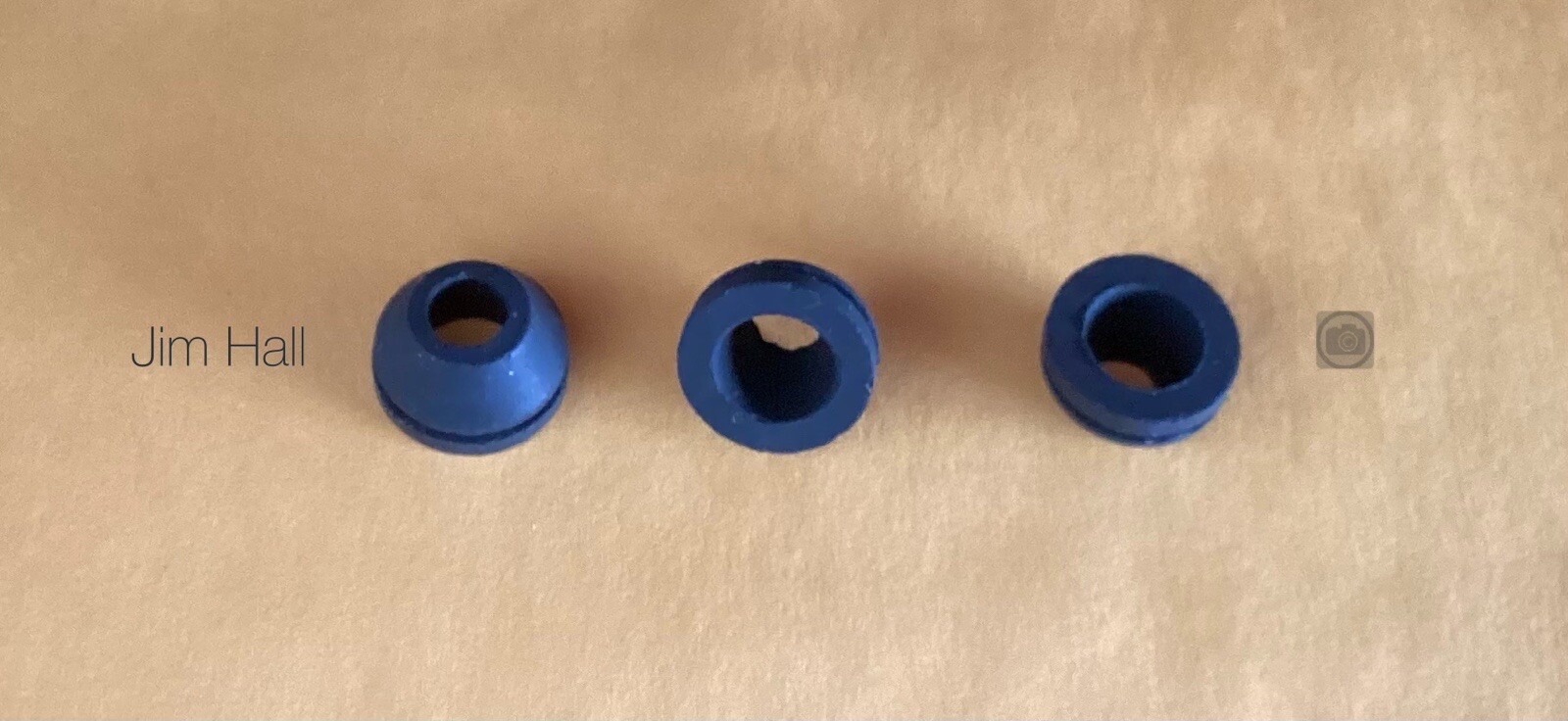 3 NEW TURNTABLE MOTOR GROMMETS FOR VARIOUS MOTOROLA RECORD CHANGER PLAYER
