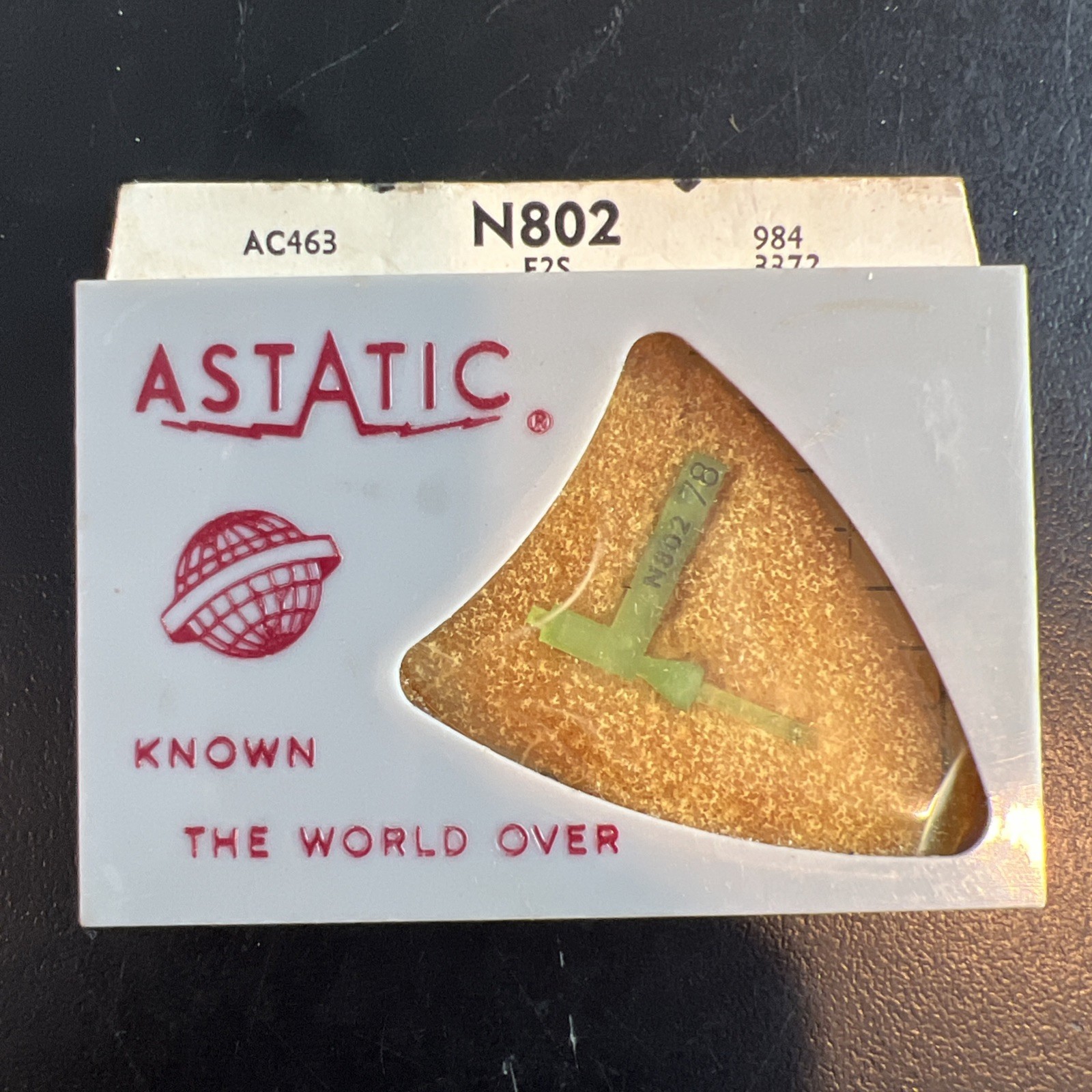 NOS Astatic N802 Diamond Needle TETRAD E2S E2D 984ds 3372ds AC-463