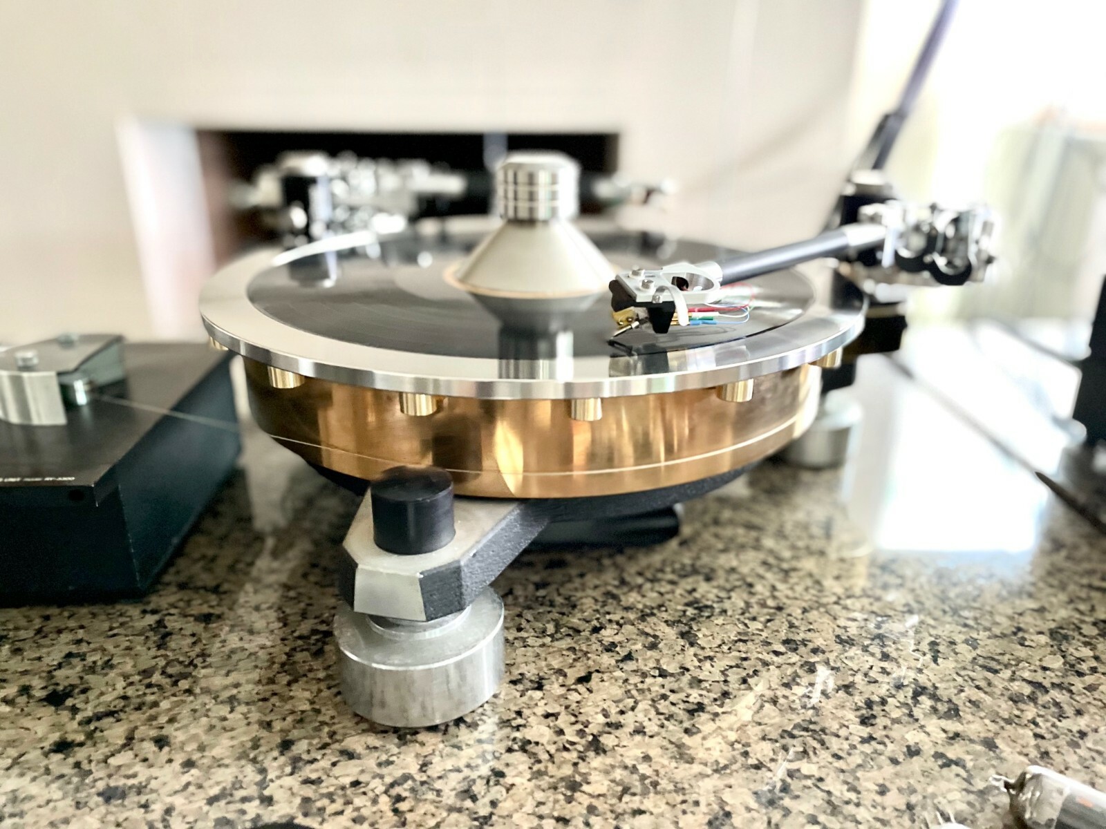 Turntable Periphery Stabilizing Outer Ring Clamp GS-1 Micro Seiki VPI Clearaudio