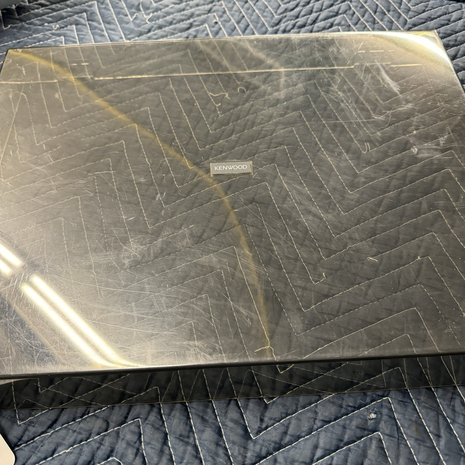 KENWOOD KD-491F ORIGINAL DUST COVER NO HINGES – GOOD CONDITION