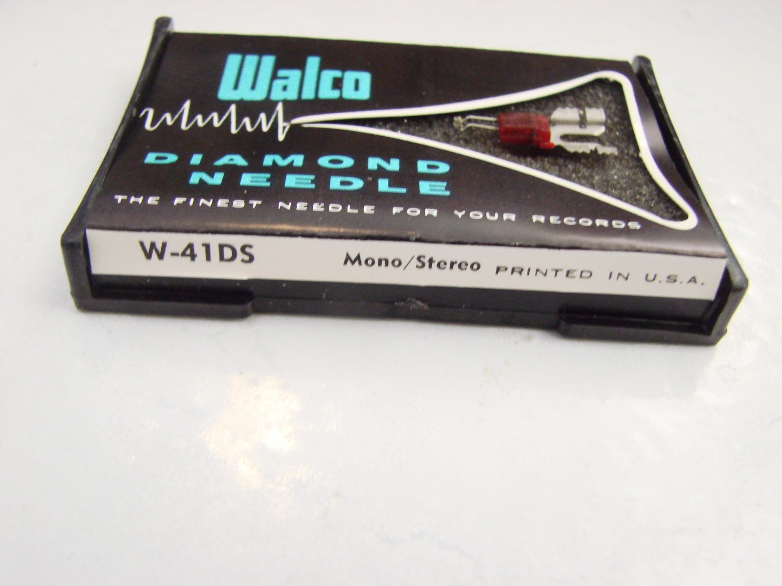 Replacement Diamond/Sapphire Walco #W-41DS needle for Shure PC-6 WC-6 &PC-7