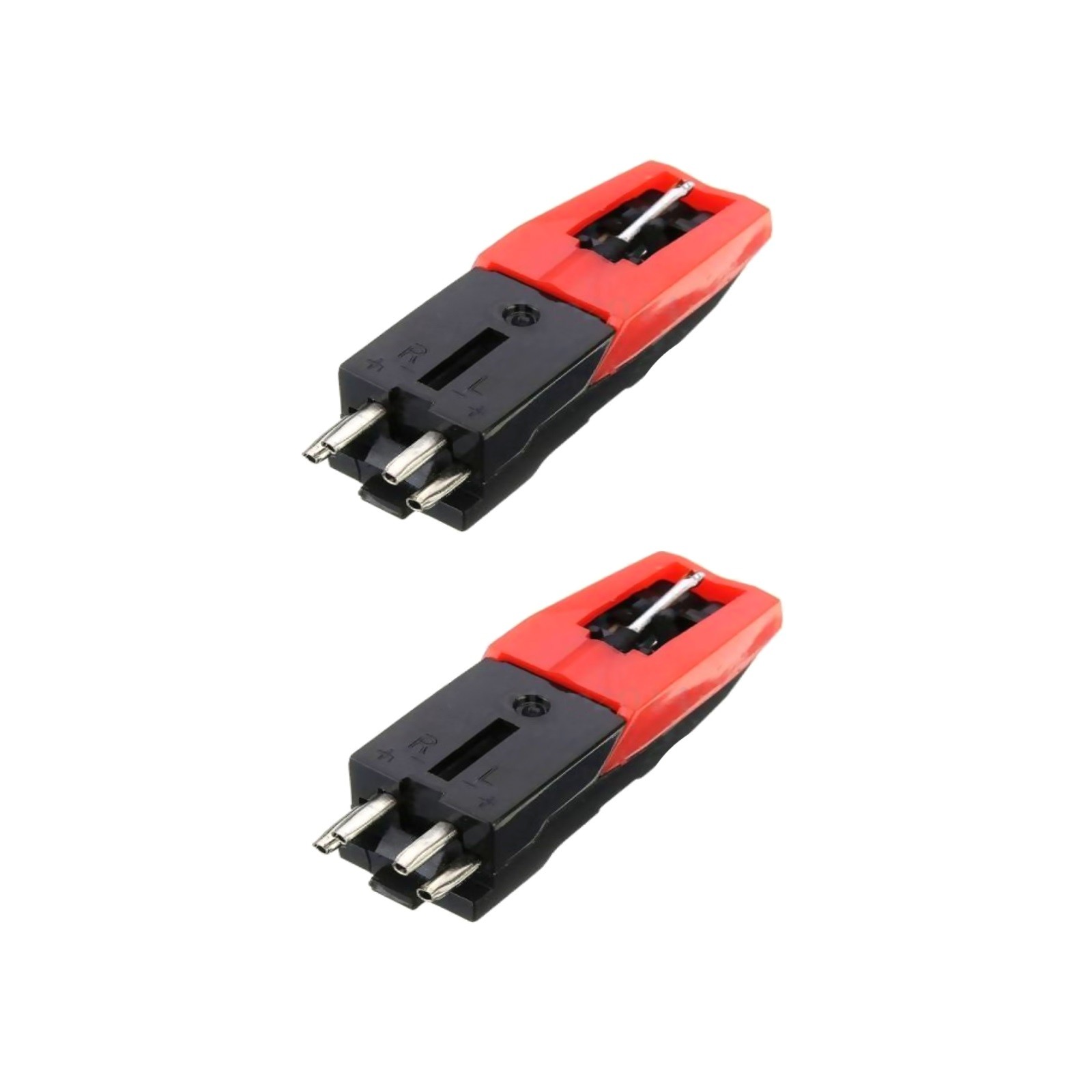 1/2Pcs Turntable Phono Ceramic Cartridge+Stylus Needle Kit for Record Player c