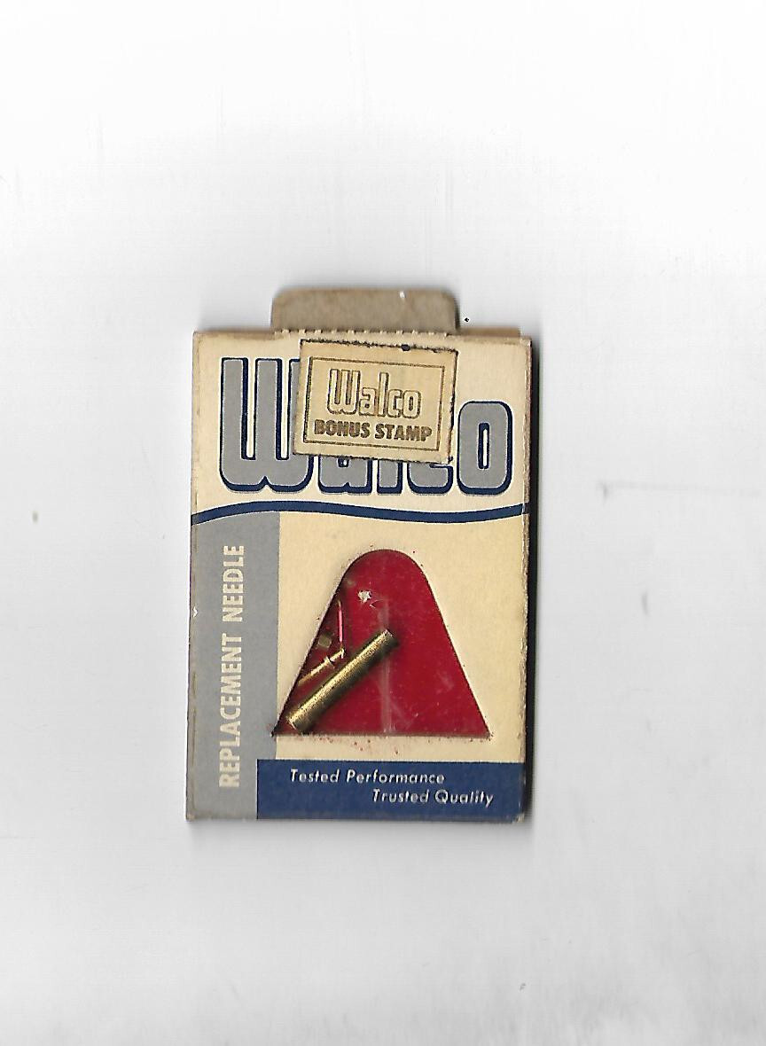VINTAGE NEW SEALED Walco W-44MGS RCA PHONOGRAPH Needle – JEWEL TIP