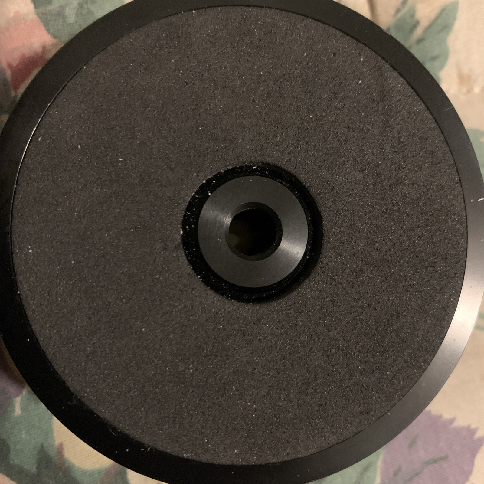 Alchemist Disc Stabilizer record weight with stroboscope and bubble level