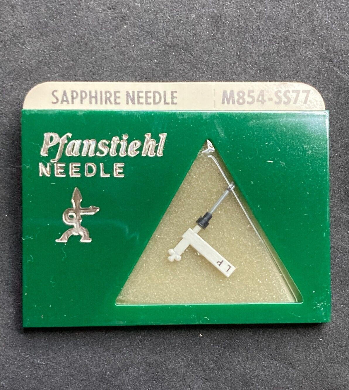 PFANSTIEHL Record Needle Sapphire #M854-SS77, New Old Stock, Unopened