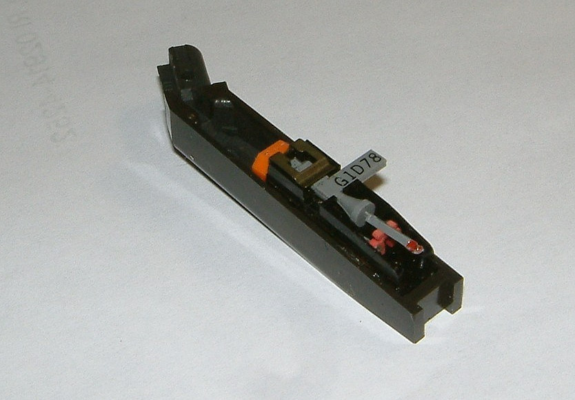 EV 5117D CERAMIC Stereo CARTRIDGE & TETRAD G1D flip Needle for 6-215-V1, TESTED