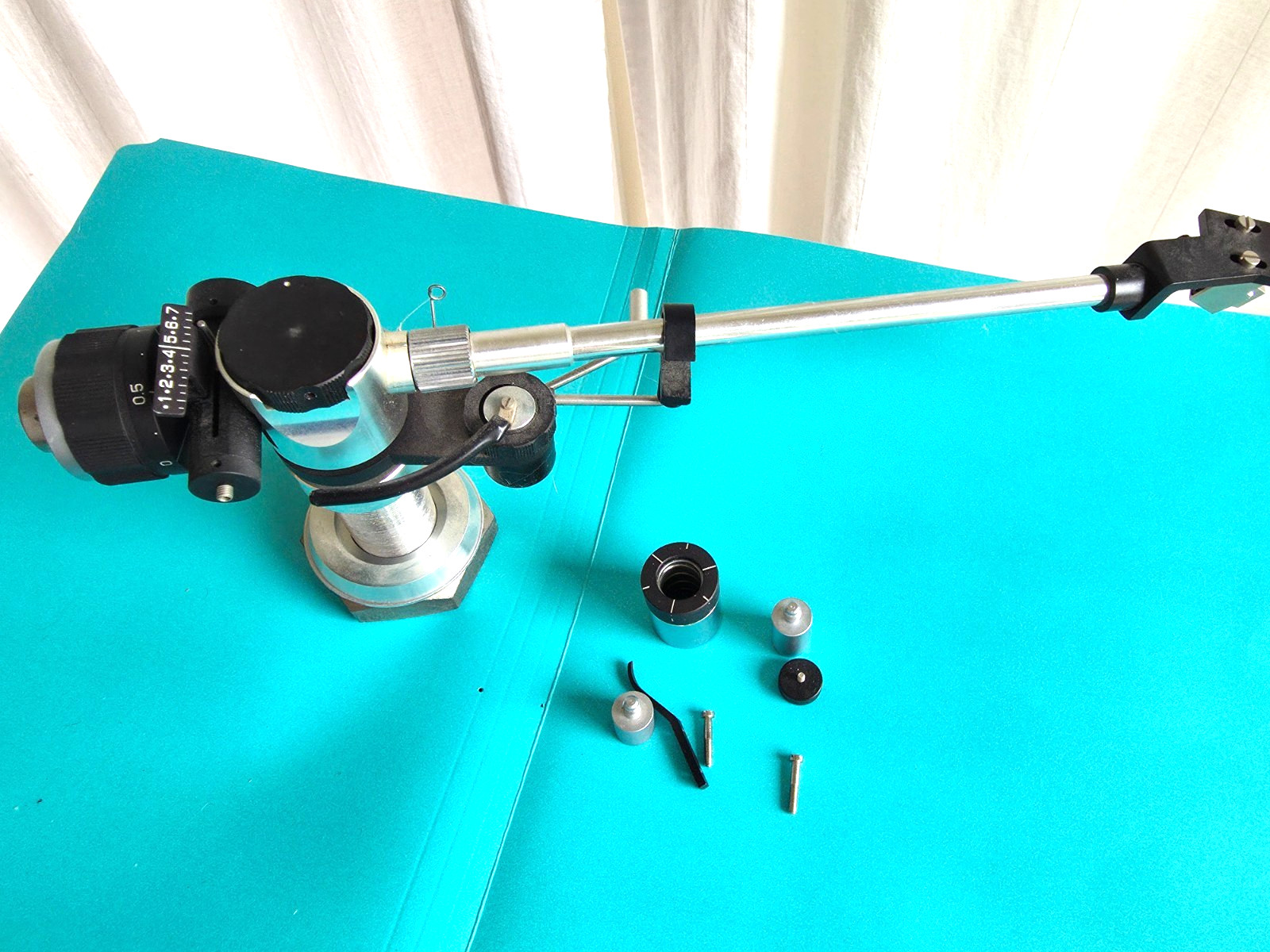 Audiocraft AC-300 MKII tone arm, single arm with orig. box