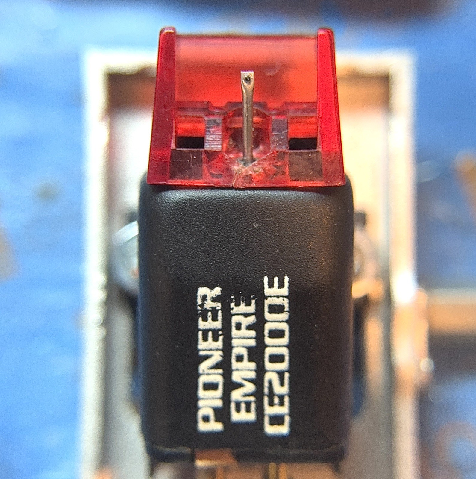 Empire/Pioneer CE2000E Moving Iron Cartridge Nude Swiss Black Diamond Retip 35dB