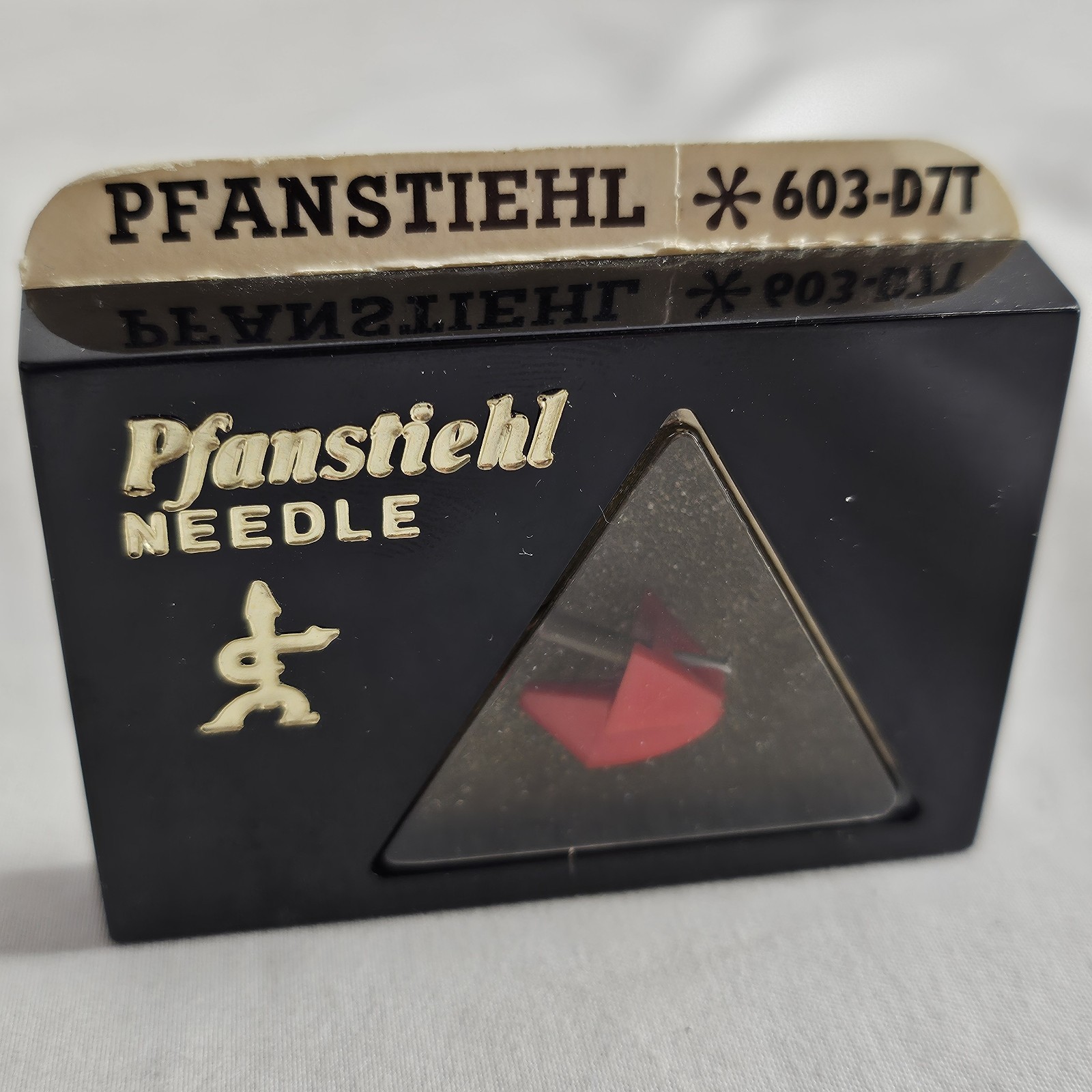Pfanstiehl Diamond Needle 603-D7T Vintage New Old Stock Stereo & Mono Pickering