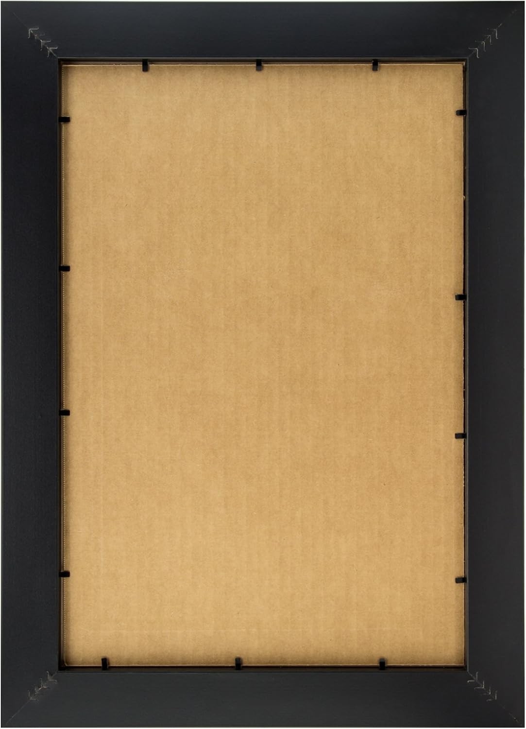 Craig Frames 12×18 Black Picture Frame, Collage Mat for 2, 8×10 12×18,