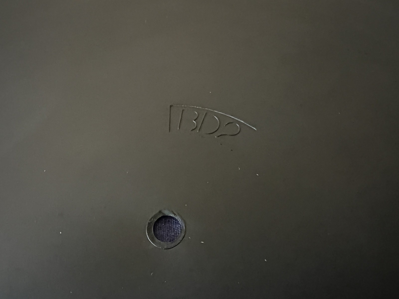 Technics Rubber Slip Mat and Platter from SL-BD24 turntable OEM