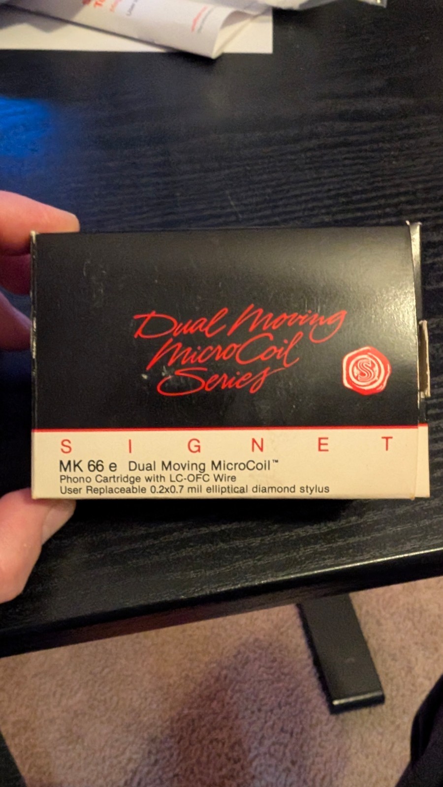 Signet MK 66 e Dual Moving Microcoil Phone Cartridge with LC-OFC Wire