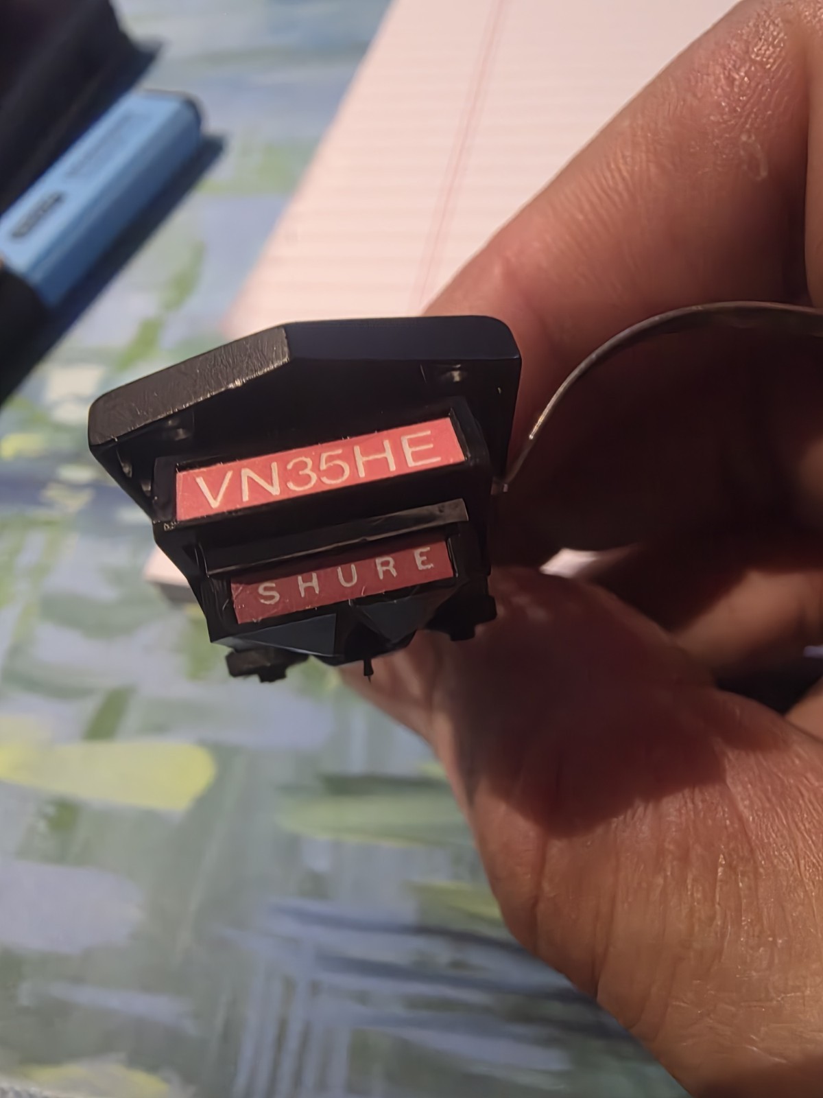 SHURE SME black Headshell wires, Vn35he Shure MM cartridge Stylus
