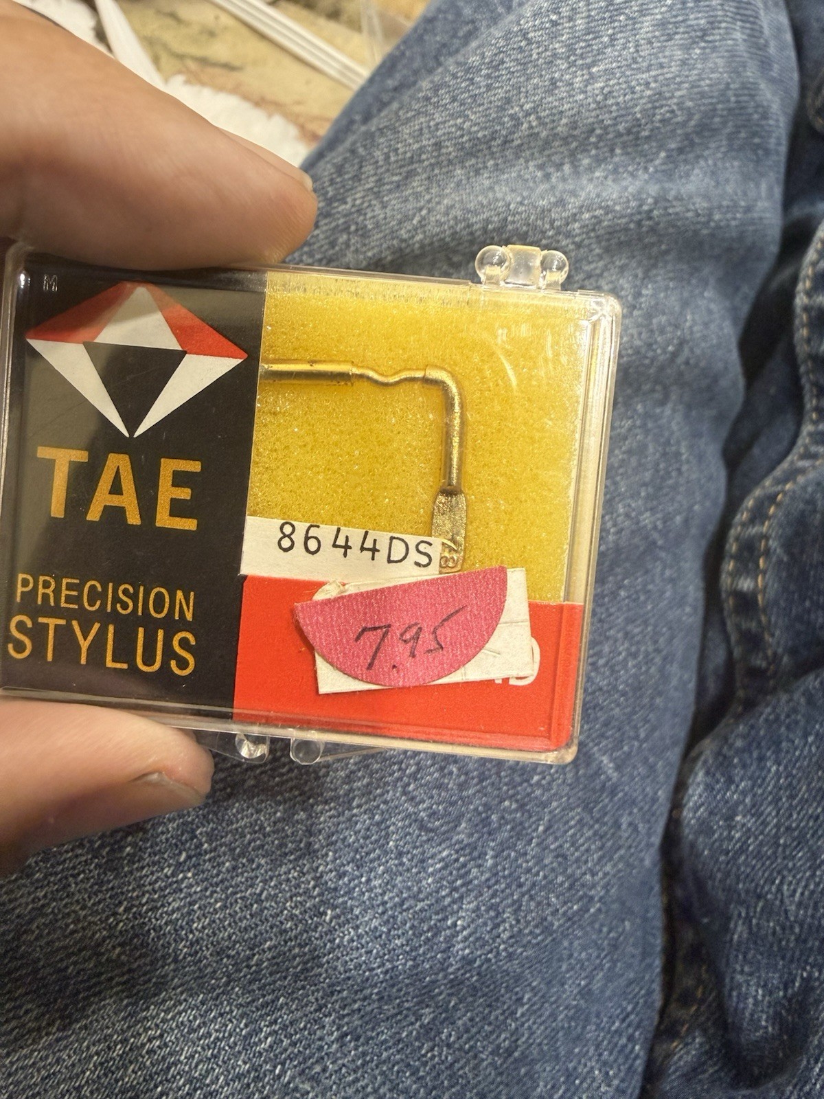 NOS TAE 8644DS Diamond Needle Stylus For Sonotone 8T 8TA 45 & 33⅓ 78 rpm