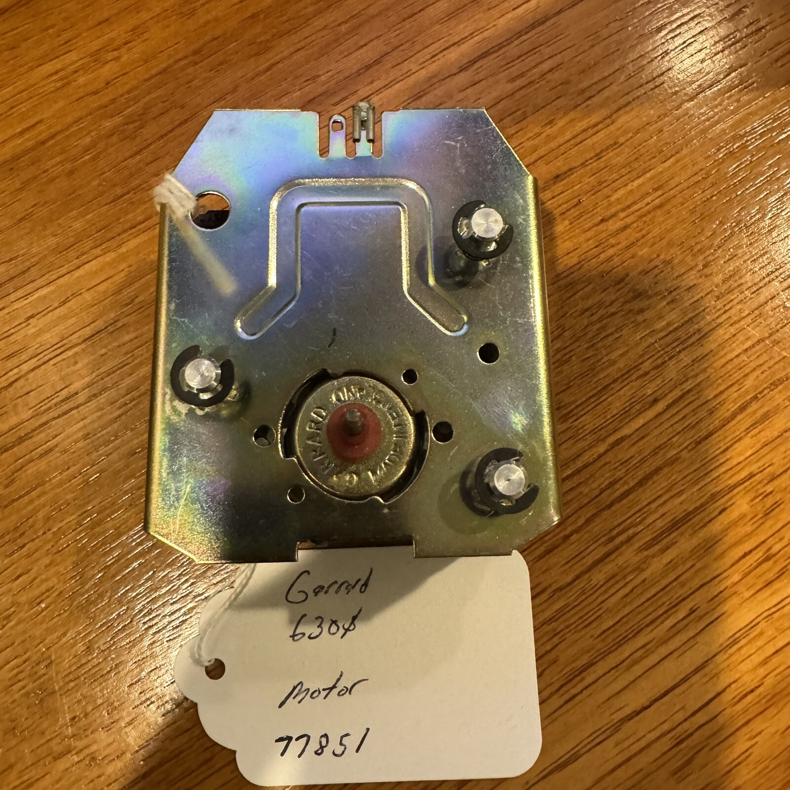GARARD 630S ORIGINAL REBUILT MOTOR – 77851 – 110-125V, 60HZ