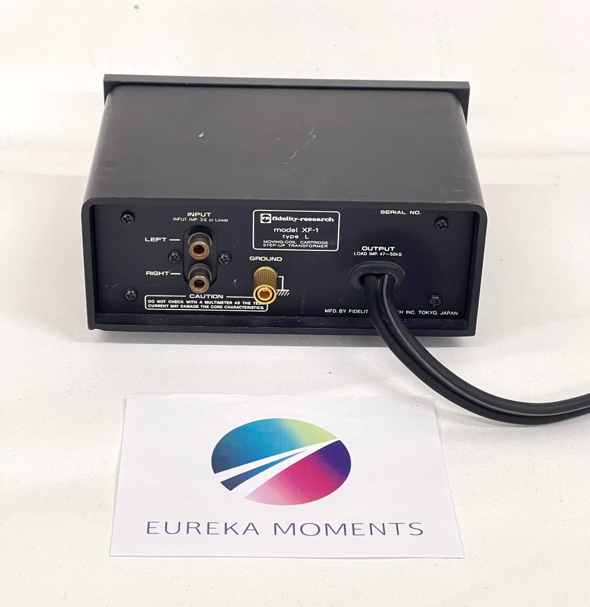 Fidelity Research XF-1 Type L MC Step Up Transformer Moving Coil Cartridge