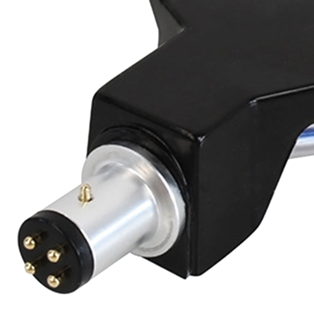 Aluminium Alloy Headshell Record Turntable Needle Cartridges Rack Black W5D1