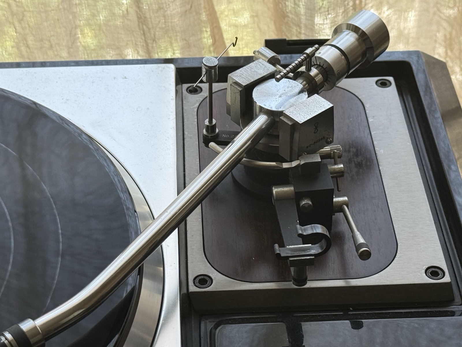 SAEC WE-308SX Tonearm NO Headshell. Tested & Working.
