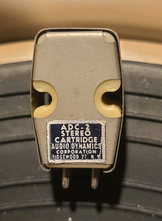 Audio Dynamics Corporation ADC-2 Stereo Cartridge AND Stylus – Tested Working