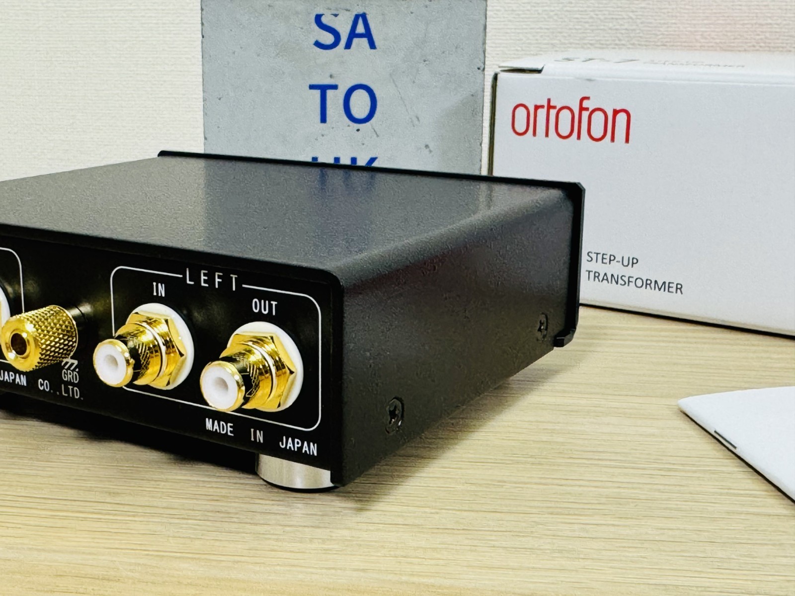 Ortofon ST-7 MC Step-Up Transformer for Moving Coil Cartridge Brand New