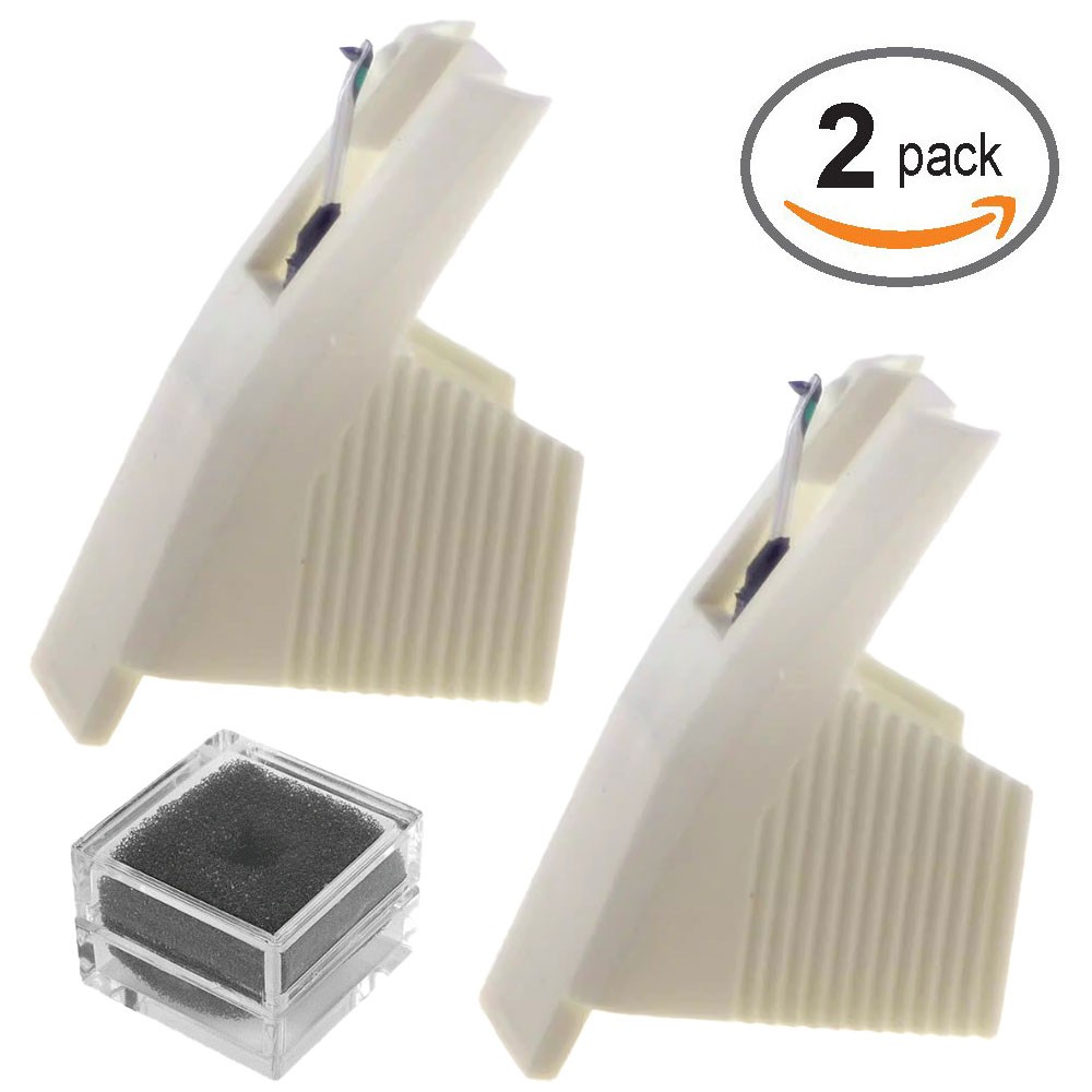 FOR Stylus Needle AUDIO TECHNICA AT-90 AT90 AT90CD AT-90CD AT92E AT-N-92E 2pc
