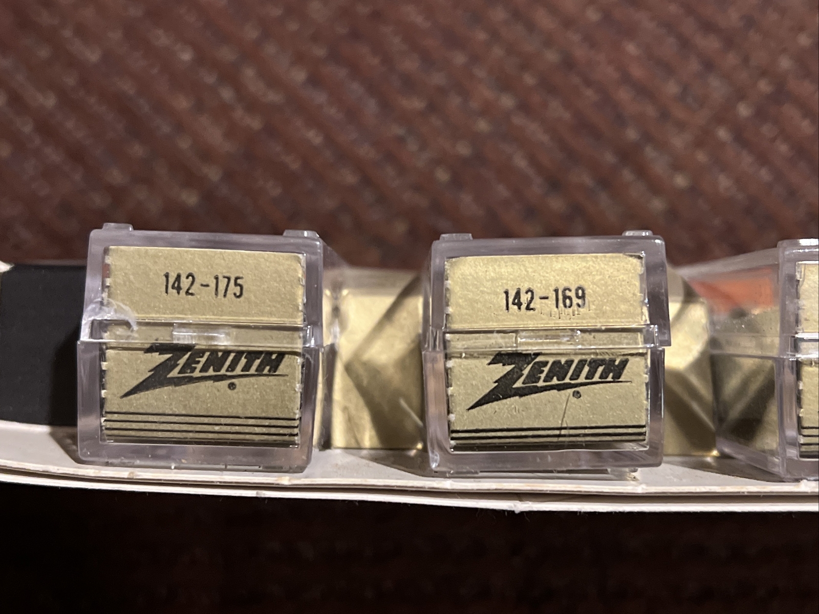 Zenith Phono Stereo & Mono Cartridges Retail Store Display set of 6