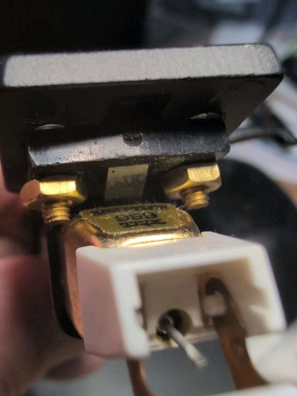 Empire 999 TE/X Cartridge And Needle Stylus Genuine On Headshell