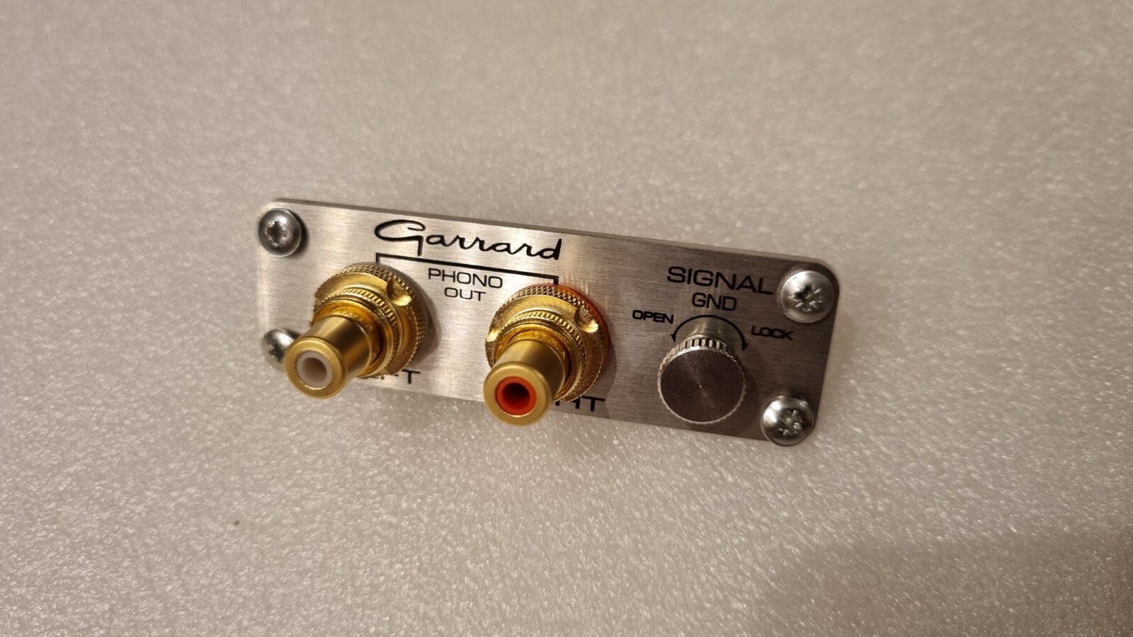 GARRARD RCA signal connector For Turntable 10 YEARS WARRANTY- high quality