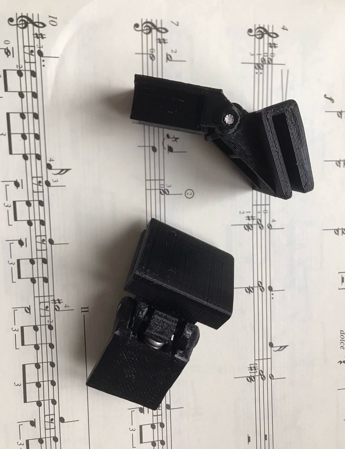 2pcs Turntable Dust Cover Hinges for Teac TN-300 Teac TN-3B Turntable