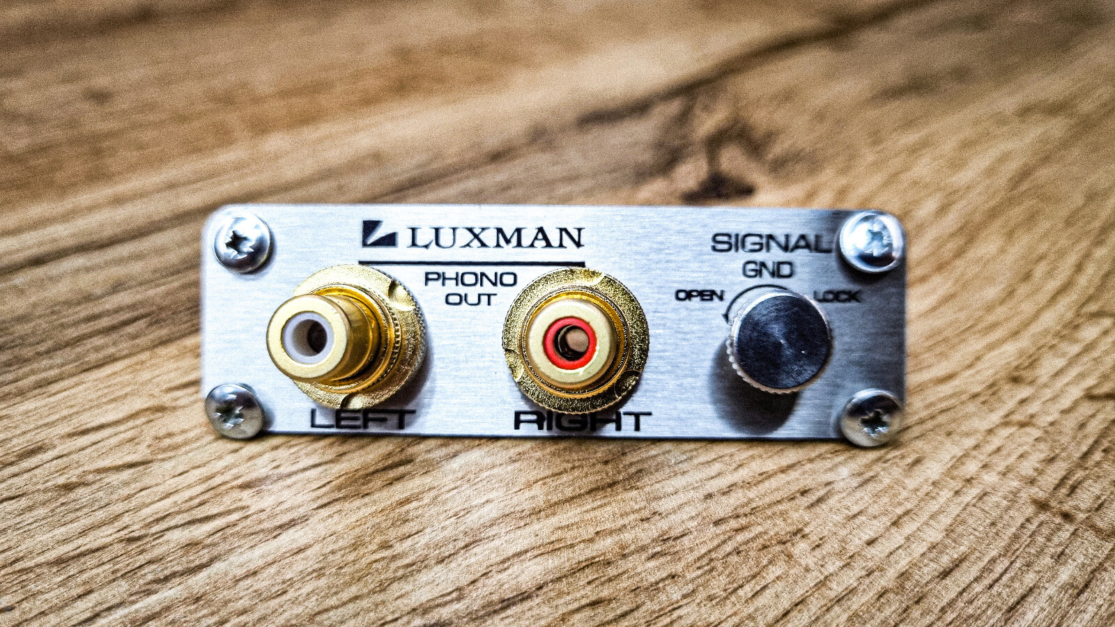 LUXMAN RCA signal connector For Turntable – high quality